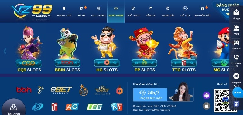 Khi tải app nhà cái VZ99 luôn đảm bảo đường truyền ổn định